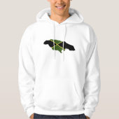 ja-flag-map hoodie (Voorkant)
