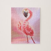 Ja, Flamingo. Legpuzzel (Verticaal)