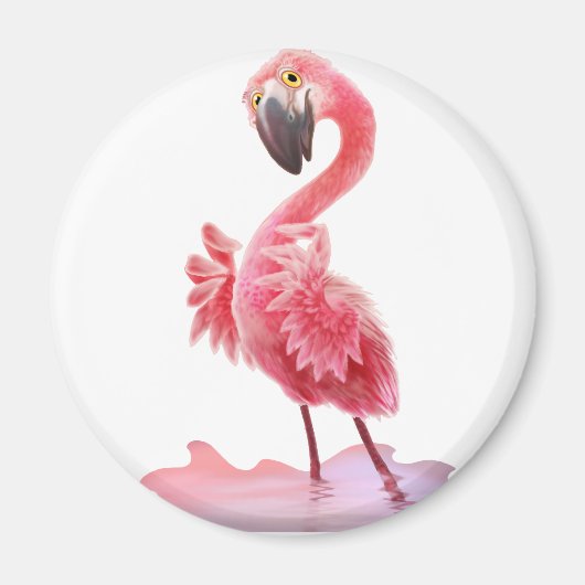 Ja, Flamingo. Magneet (Voorkant)