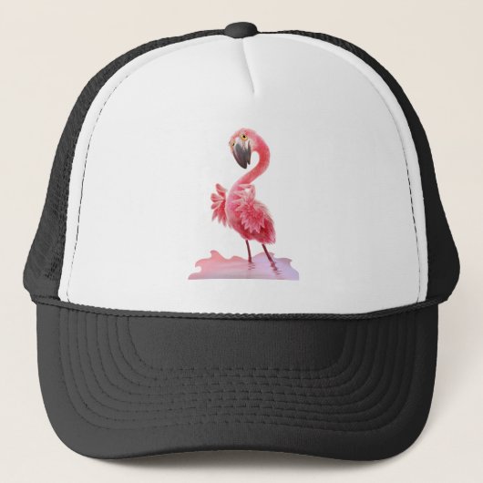Ja, Flamingo. Trucker Pet (Voorkant)