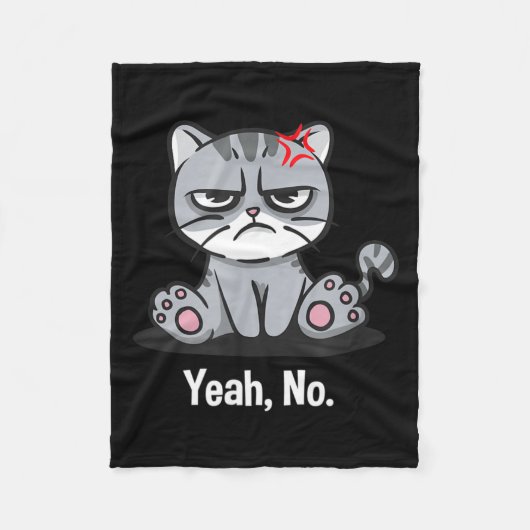 Ja Funny Sarcastische Humor Sarcasme Introvert Fleece Deken (Voorkant)