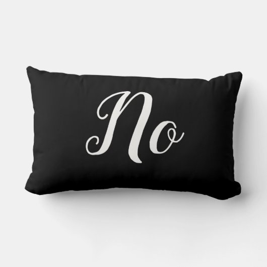 Ja Geen Pillow Kussen (Achterkant)