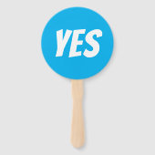 Ja / Geen sekse onthult de quizgame-bordjes Handwaaier (Voorkant)