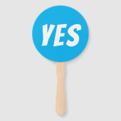 Ja / Geen sekse onthult de quizgame-bordjes Handwaaier (Voorkant)