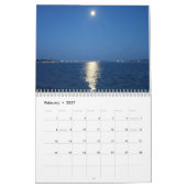 Ja, gelieve 2021 Twee Pagina MediumCalendar, Wit Kalender (Feb 2027)