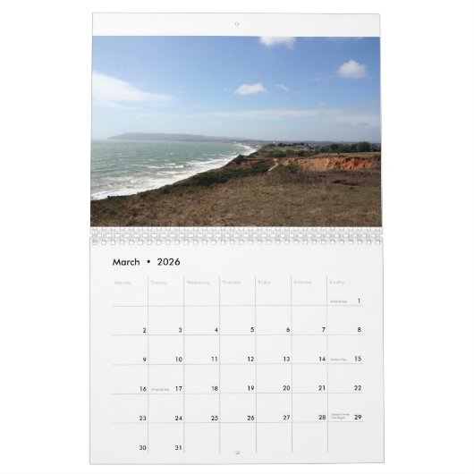 Ja, gelieve 2021 Twee Pagina MediumCalendar, Wit Kalender (Mar 2026)