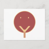 Ja gezicht - C/R. Briefkaart (Voorkant)