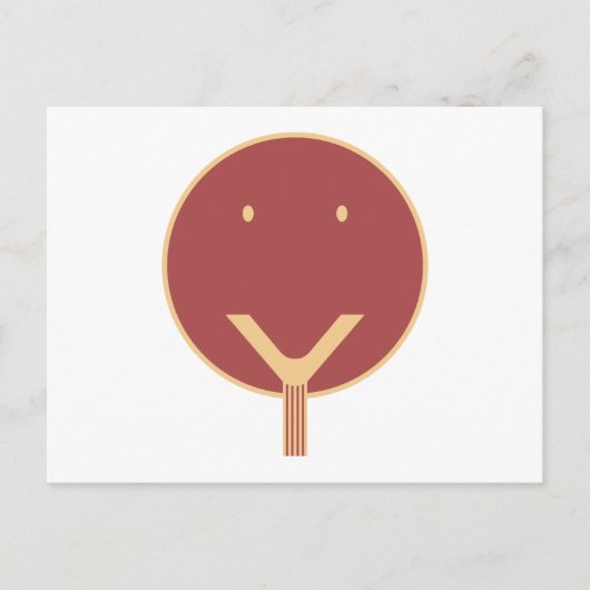 Ja gezicht - C/R. Briefkaart (Voorkant)