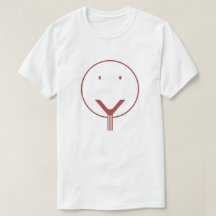 Ja gezicht - Red01. T-Shirt