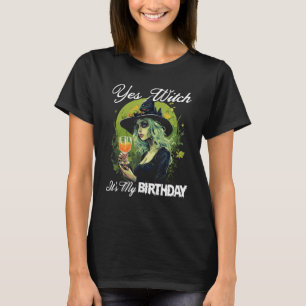 Ja heks, het is mijn 21e verjaardag Halloween T-shirt