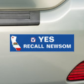 JA HERINNERT NEWSOM BUMPERSTICKER (Op auto)