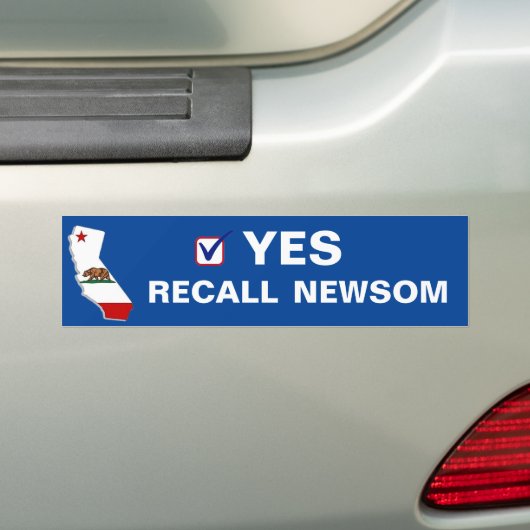 JA HERINNERT NEWSOM BUMPERSTICKER (Op auto)