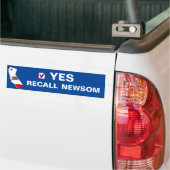 JA HERINNERT NEWSOM BUMPERSTICKER (Op Truck)