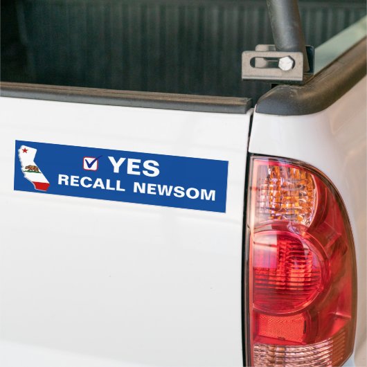 JA HERINNERT NEWSOM BUMPERSTICKER (Op Truck)