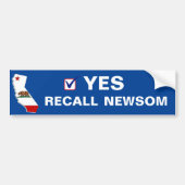 JA HERINNERT NEWSOM BUMPERSTICKER (Voorkant)