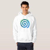 Ja, het is als dat op een wit lang lang shirt (Voorkant volledig)
