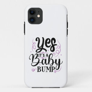 Ja, het is een Baby bom - Zwangerschap Aankondigin Case-Mate iPhone Case