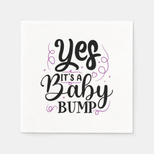 Ja, het is een Baby bom - Zwangerschap Aankondigin Servet