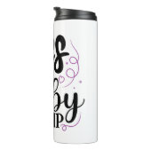 Ja, het is een Baby bom - Zwangerschap Aankondigin Thermosbeker (Geroteerd rechts)