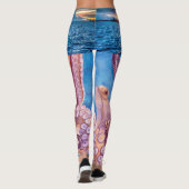 Ja, het is een octopus vrouwen Leggings strand (Achterkant)