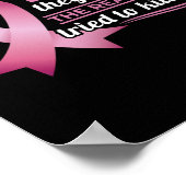 Ja, het is Fake Breast Cancer Awareness Survivor Poster (Hoek)