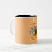 JA, HET IS ME, DASSY. TWEEKLEURIGE KOFFIEMOK (Voorkant links)