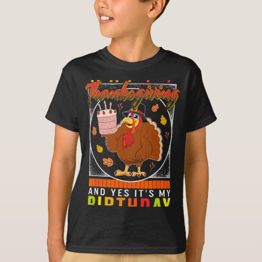 Ja, het is mijn Herfst van de herfst van Turkije T-shirt (Voorkant)