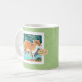 Ja, het is mijn natuurlijke Mok voor kleurvos (Voorkant links)