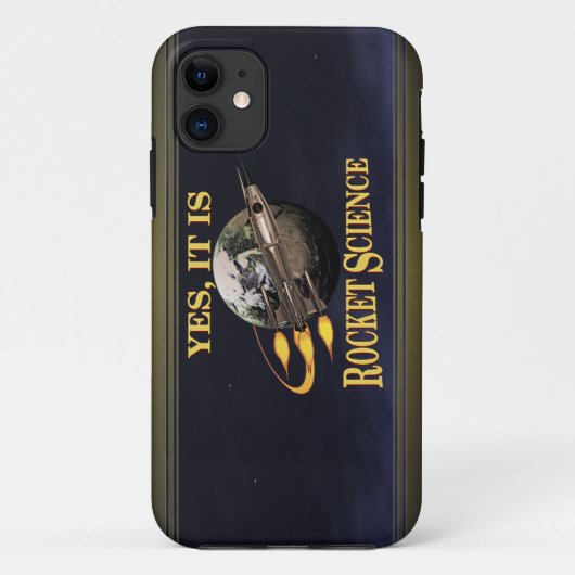 Ja, het is Rocket Science Case-Mate iPhone Case (Achterkant)