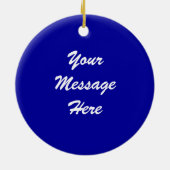 Ja, het is Rocket Science Keramisch Ornament (Achterkant)