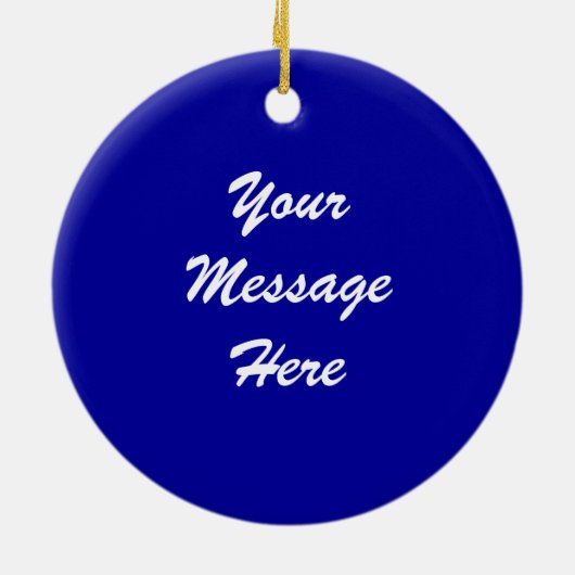 Ja, het is Rocket Science Keramisch Ornament (Achterkant)