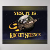 Ja, het is Rocket Science Poster (Voorkant)