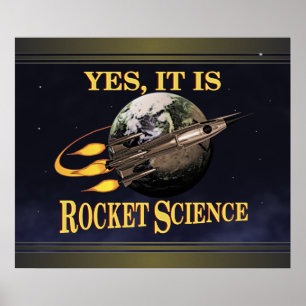 Ja, het is Rocket Science Poster