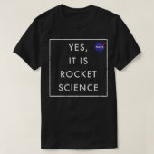 Ja het is Rocket Science T-shirt (Design voorkant)