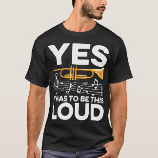 Ja, het moet zo hard zijn - Trompettist T-shirt