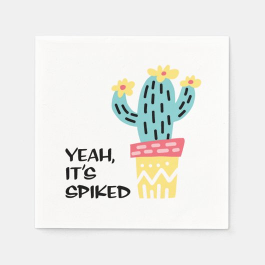 Ja, het zijn piked cocktail servetten (Voorkant)