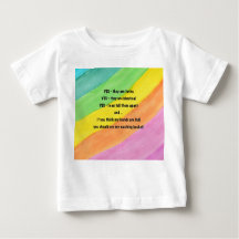 "Ja, het zijn tweelingen" Rainbow Baby T-shirt