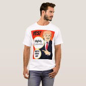 JA, hij is een geweldige vent! T-shirt (Voorkant volledig)