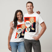 JA, hij is een geweldige vent! T-shirt (Unisex)