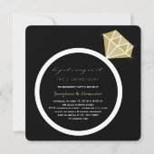 Ja! Hij zette een diamantring op het Bergingsfeest Kaart (Achterkant)