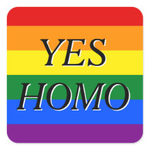 Ja Homo sticker