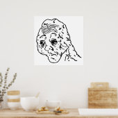 Ja Honey Wojak Meme Poster (Keuken)