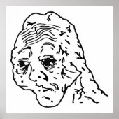 Ja Honey Wojak Meme Poster (Voorkant)