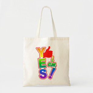 JA I AM bag - kies stijl & kleur Tote Bag