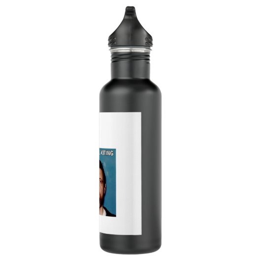 Ja I&x27;m Mail Voting - UNABOMBER Ted Kaczynski Waterfles (Rechts)