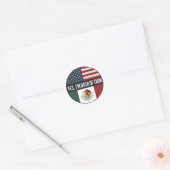 Ja, ik ben allebei - Trots op mijn dubbele identit Ronde Sticker (Envelop)