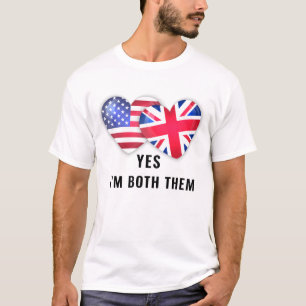 Ja, ik ben beide – Staatsburgerschapdag T-shirt