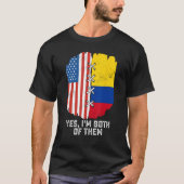 Ja, ik ben beiden half Amerikaans. T-shirt (Voorkant)