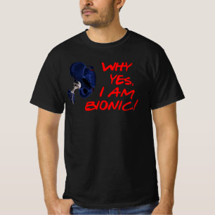 Ja, ik ben Bionic. Hip Replacement post chirurgie T-shirt