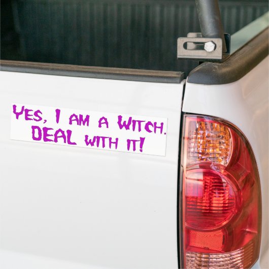 Ja, ik ben bumpersticker (Op Truck)